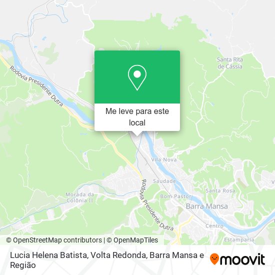 Lucia Helena Batista mapa