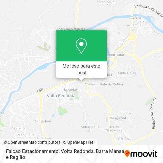 Falcao Estacionamento mapa