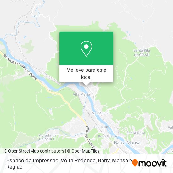 Espaco da Impressao mapa