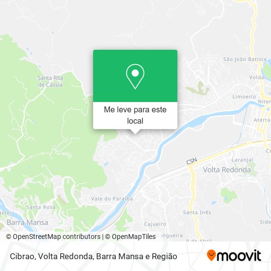 Cibrao mapa