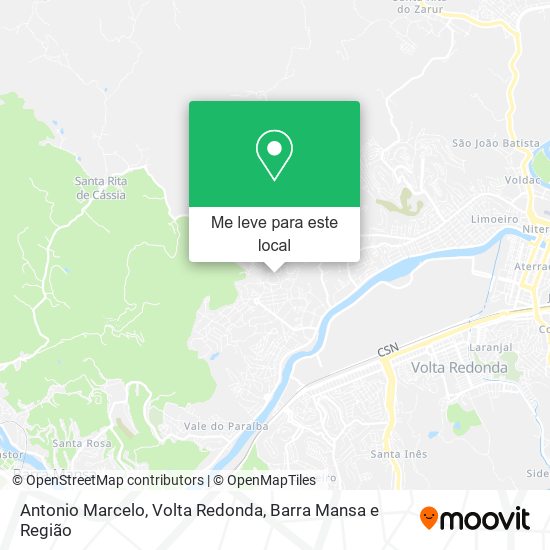 Antonio Marcelo mapa