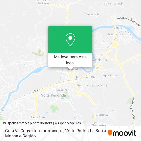 Gaia Vr Consultoria Ambiental mapa