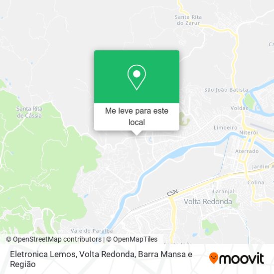 Eletronica Lemos mapa