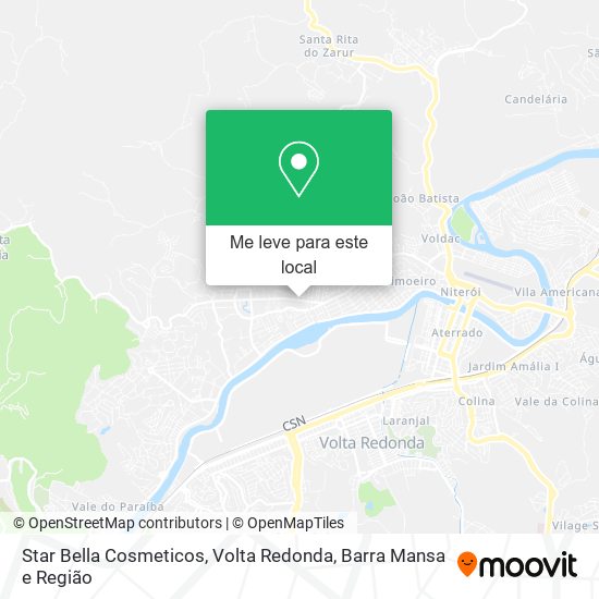 Star Bella Cosmeticos mapa