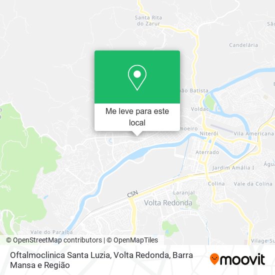 Oftalmoclinica Santa Luzia mapa