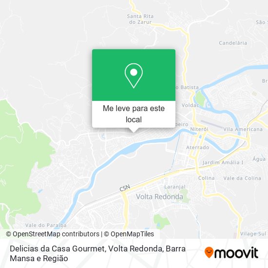 Delicias da Casa Gourmet mapa