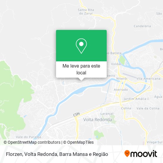 Florzen mapa