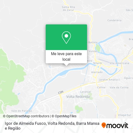 Igor de Almeida Fusco mapa