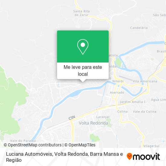 Luciana Automóveis mapa
