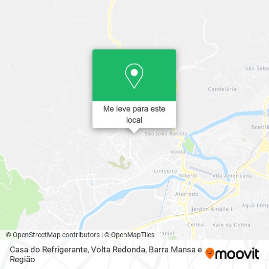 Casa do Refrigerante mapa