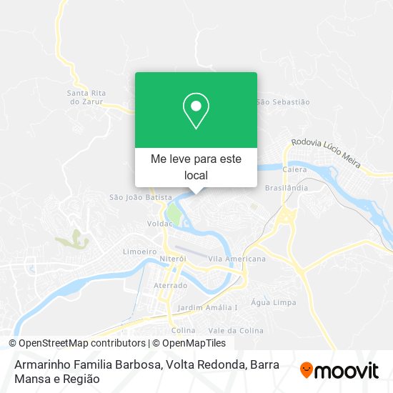 Armarinho Familia Barbosa mapa
