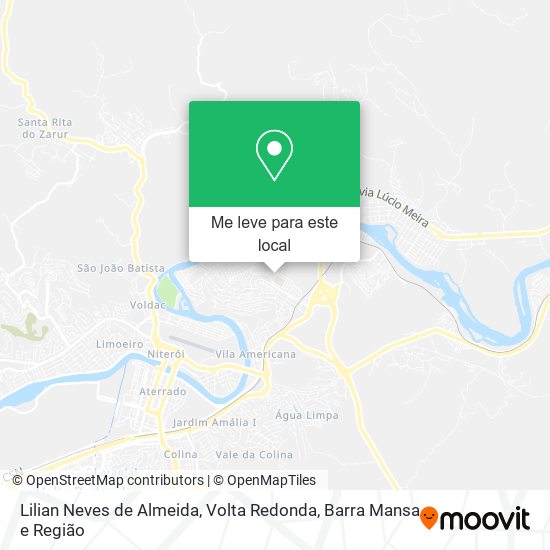 Lilian Neves de Almeida mapa
