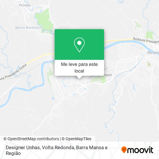 Designer Unhas mapa