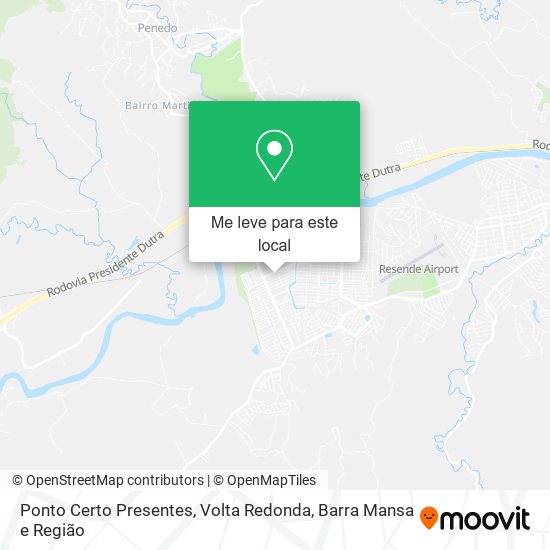 Ponto Certo Presentes mapa