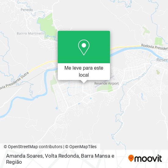 Amanda Soares mapa