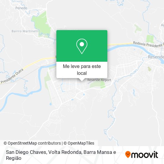 San Diego Chaves mapa