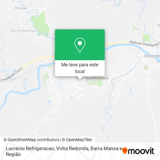 Lucrecio Refrigeracao mapa