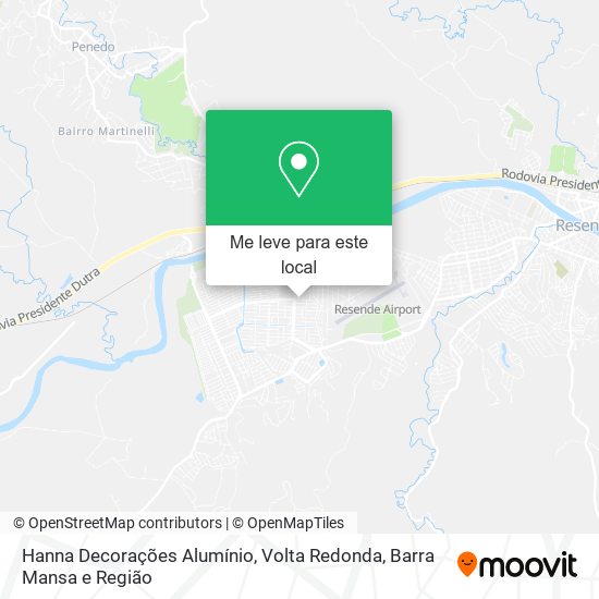 Hanna Decorações Alumínio mapa