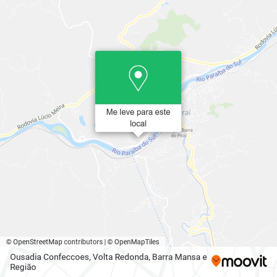 Ousadia Confeccoes mapa