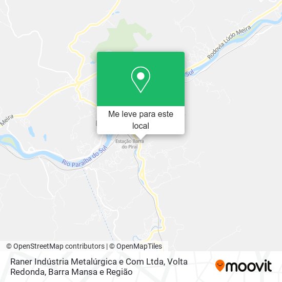 Raner Indústria Metalúrgica e Com Ltda mapa