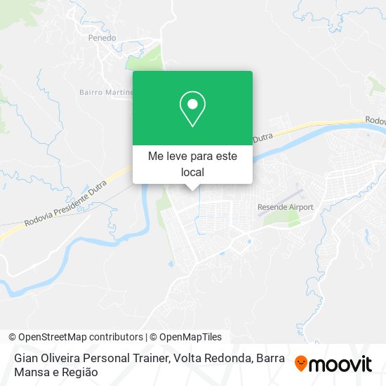 Gian Oliveira Personal Trainer mapa