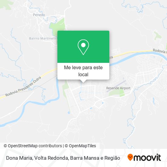 Dona Maria mapa