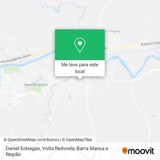 Daniel Entregas mapa