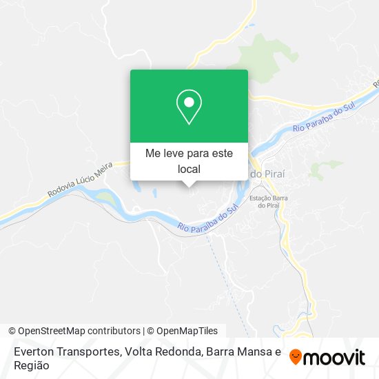 Everton Transportes mapa