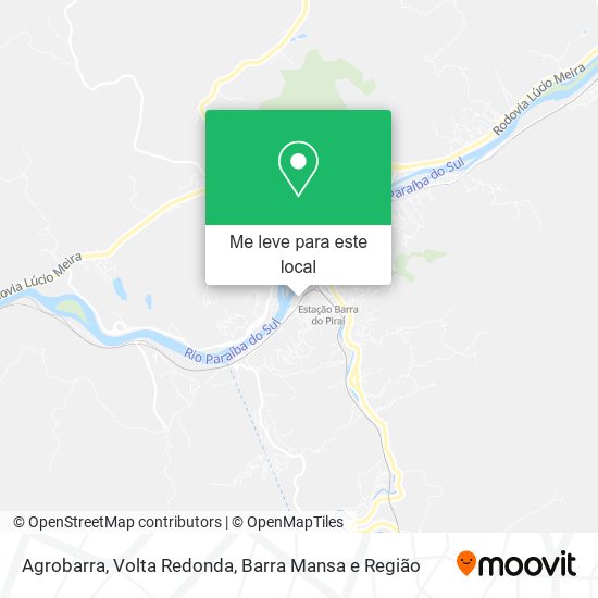 Agrobarra mapa