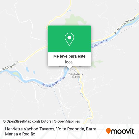 Henriette Vachod Tavares mapa