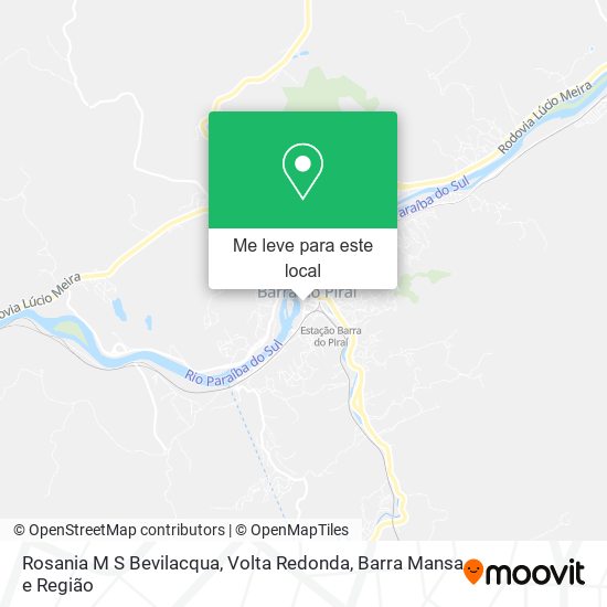 Rosania M S Bevilacqua mapa