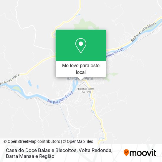 Casa do Doce Balas e Biscoitos mapa