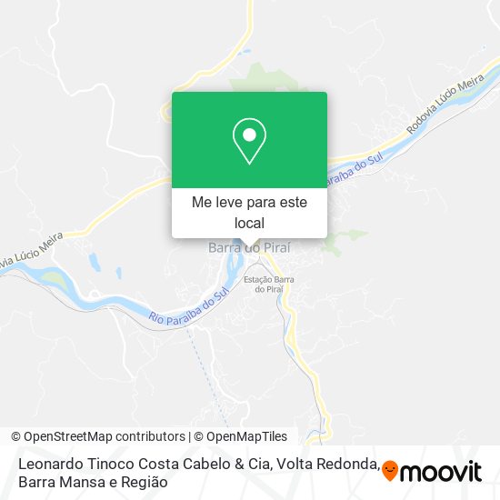Leonardo Tinoco Costa Cabelo & Cia mapa