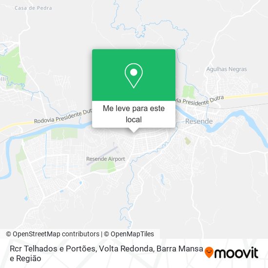 Rcr Telhados e Portões mapa