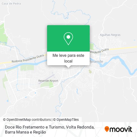 Doce Rio Fretamento e Turismo mapa