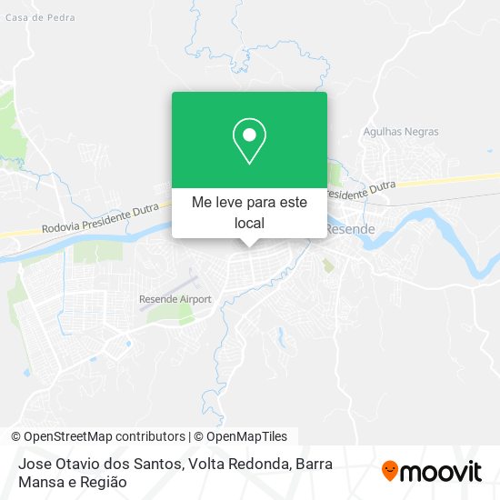 Jose Otavio dos Santos mapa