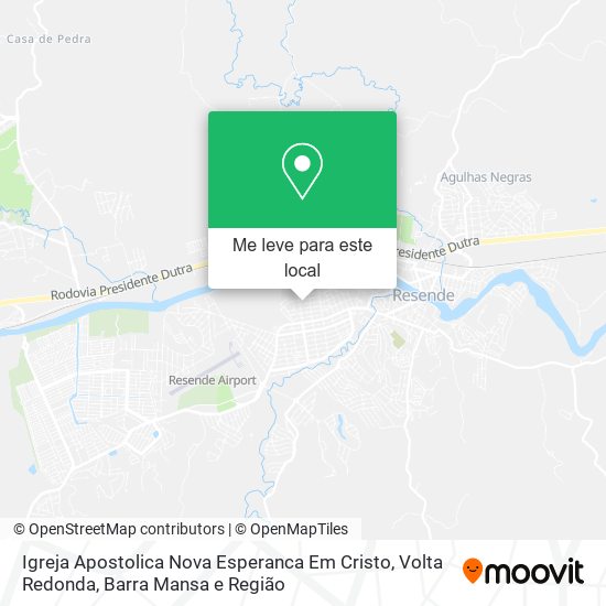 Igreja Apostolica Nova Esperanca Em Cristo mapa