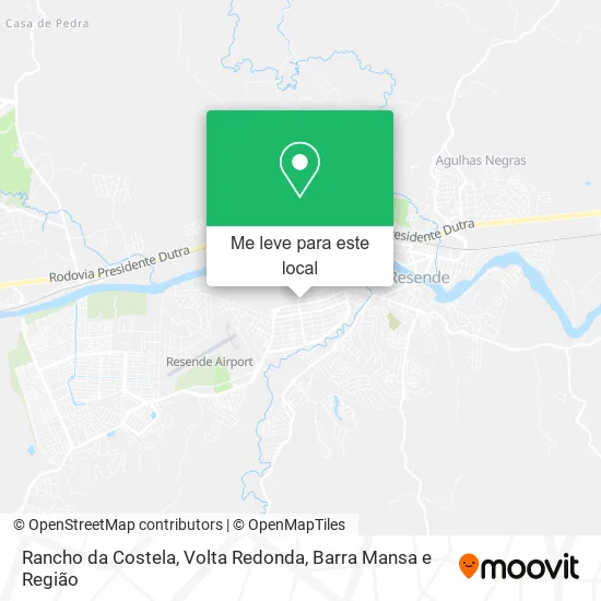 Rancho da Costela mapa