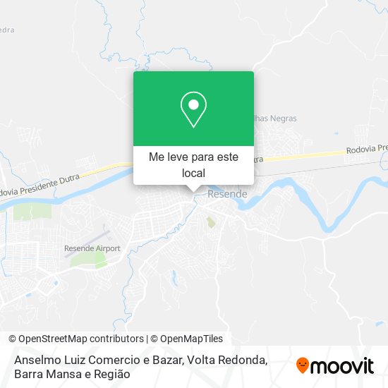 Anselmo Luiz Comercio e Bazar mapa