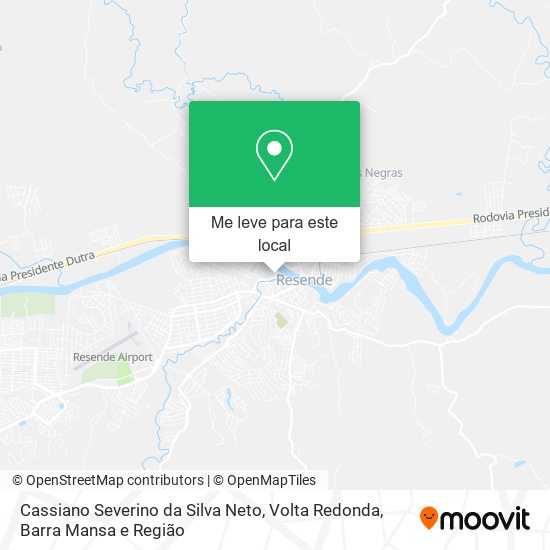 Cassiano Severino da Silva Neto mapa
