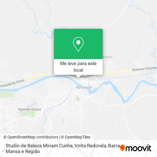 Studio de Beleza Miriam Cunha mapa