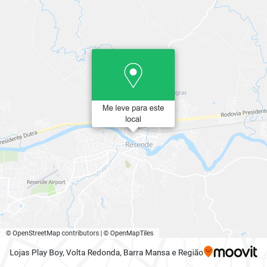 Lojas Play Boy mapa