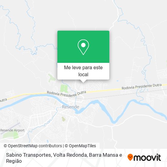 Sabino Transportes mapa