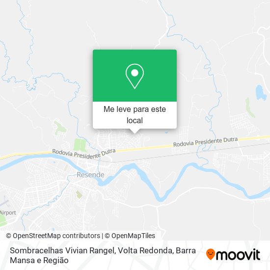 Sombracelhas Vivian Rangel mapa