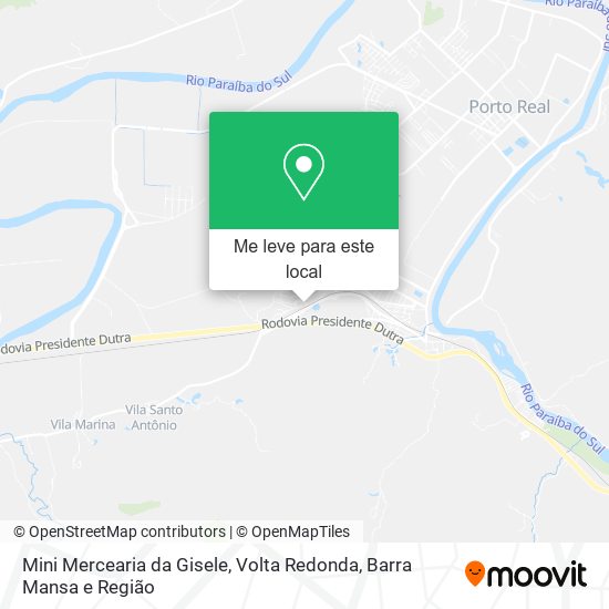 Mini Mercearia da Gisele mapa