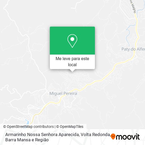 Armarinho Nossa Senhora Aparecida mapa