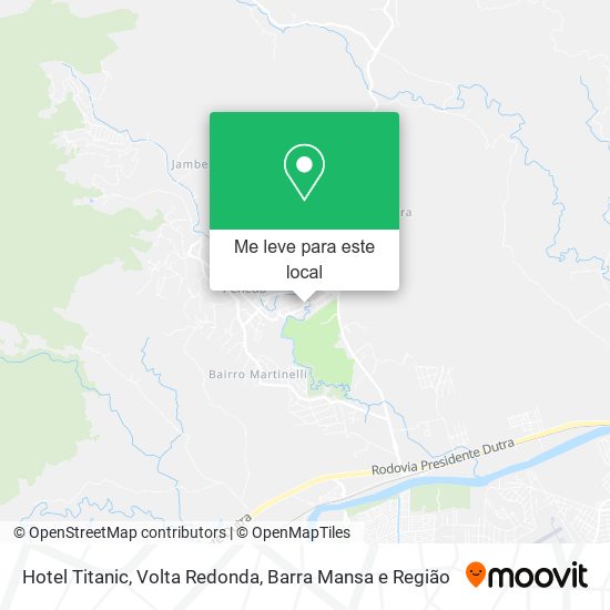 Hotel Titanic mapa