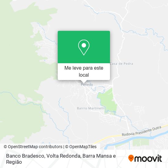 Banco Bradesco mapa