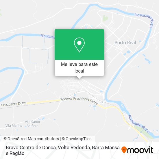 Bravo Centro de Danca mapa