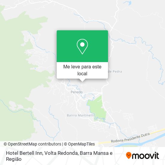 Hotel Bertell Inn mapa